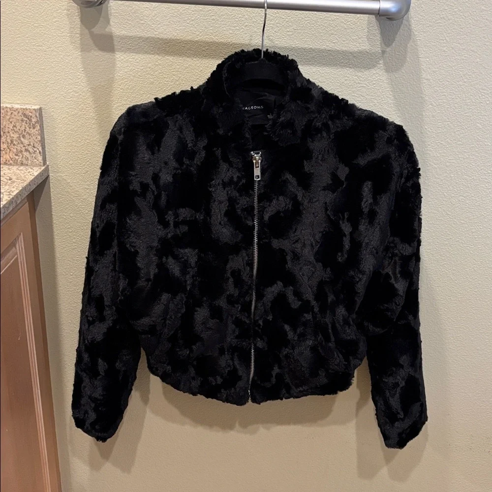 Olivaceous Black Teddy Jacket
